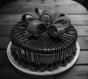Eggless Double Chocolate Junior Cake [290 Grams]