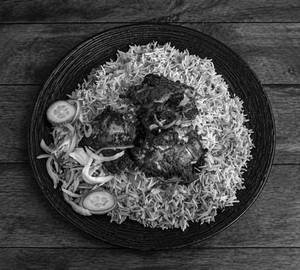 Biryani Rice + Chicken Kabab
