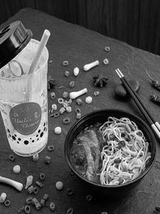 Chicken Chilly Peking Noodle Combo Bowl