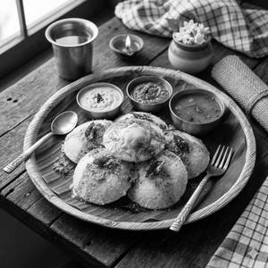 Butter Podi Idli