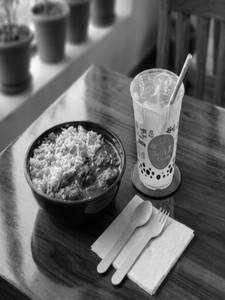 Veg Manchurian Rice Combo Bowl
