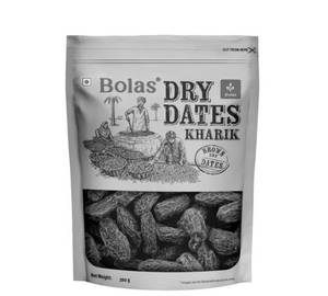 Bolas Dry Dates Kharik Brown Pack Of 250G