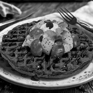 Belgian Chocolate Waffle