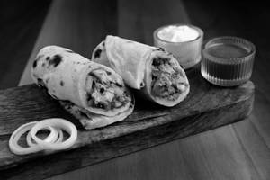 Tandoori Prawn Naan Roll