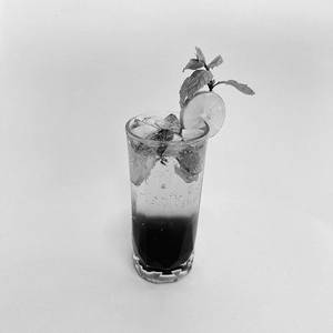Black Blood Mary Mocktail