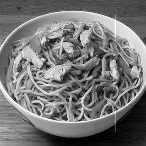 Chicken noodles