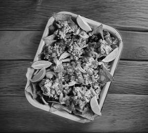 Grilled Mushroom Nachos