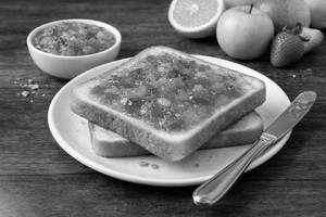 Mixfruit Jam Toast