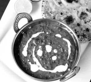 Dal Makhni + 2 Tandoori Roti Or 2 Rumali Roti