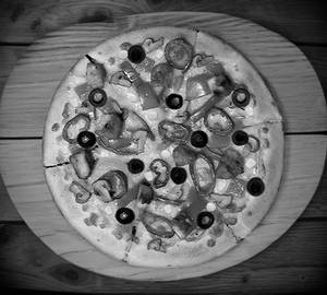 Chicken overloaded pizza [pan 6 inches]