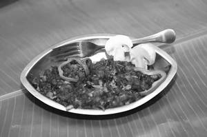 Mushroom Pepper Fry