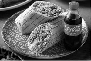 Pulled chicken wrap + Coke DL (DLD)