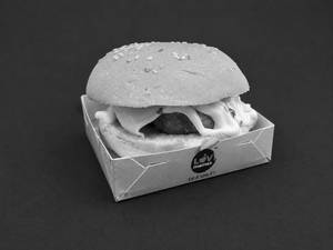 Cheese Chicken Momo Burger