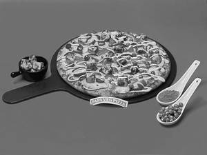 Kadhai Matar Paneer Pizza