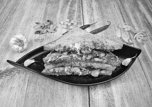 Mushroom Garlic Sandwich 