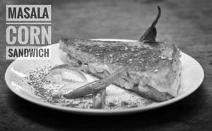 Masala Corn Sandwich 
