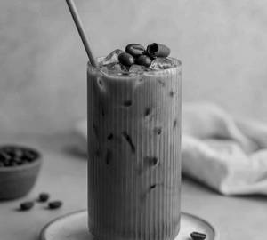 Mocha dark press cold coffee brew