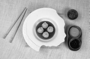 Edamame Truffle Dumpling