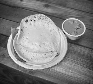 Appam + Chicken Curry