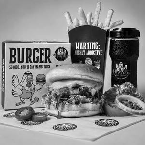 chicken fillet burger combo
