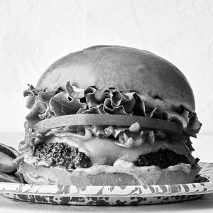 Cheese cotted burger