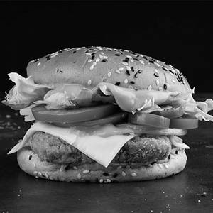 Spicy Paneer Burger.