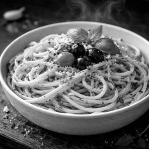 Veg Spaghetti Aglio E Olio
