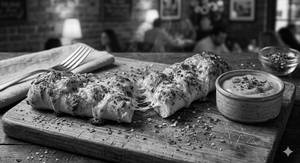 Peri Peri Cheese Garlic Stick With Dip