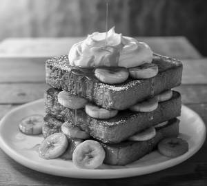Banana milk toast