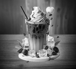 Cold coffee vanilla
