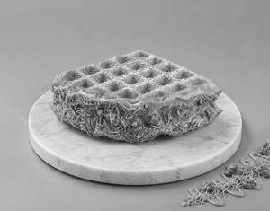 Kunafa Waffle Sandwitch