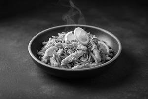 Shredded Chicken Lemon Dry