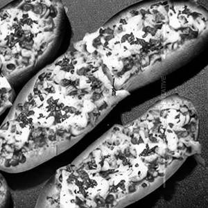 Supreme Stuffed Garlic Bread