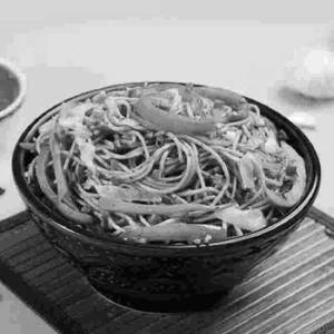 Egg Mutton Hakka Noodles