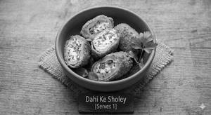 Dahi Ke Sholey [Serves 1]