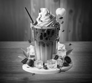 Cold coffee chocolate
