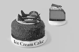 Ferrocher Ice Cream Cake