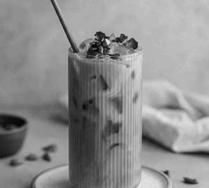 Pistachio Cardamom Rose Cold Coffee Brew