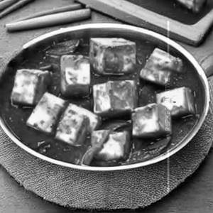 Ginger paneer in honey sauce