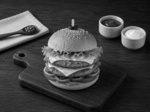 Double Cheese Chicken Burger