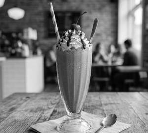 Chocolate milkshake