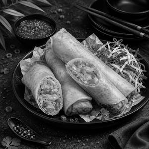Wok On Fire Roll