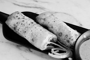 Mushroom Tikka Roll