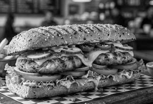 Aloo patty sub