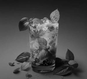Blue moracco mojito (250 ml)