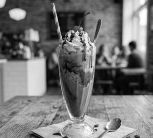 Cold coffee milkshake