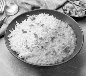 Jeera Rice [Half] With Dal Fry