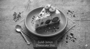 Gulab Jamun Cheese Cake