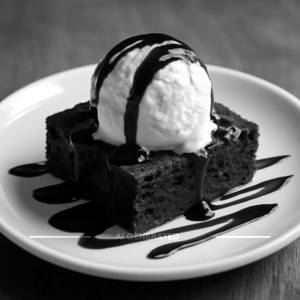 Brownie With Ice Cream