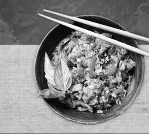 Thai Chilli Basil Fried Rice [Seafood]